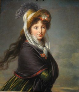 Irina Ivanovna Voroncova hercegnő portréja, született Izmajlova 1768-1848, kb. 1797 alkotó: Elisabeth Louise Vigee Lebrun