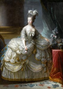 Marie Antoinette francia királynő portréja 1755-1793 alkotó: Elisabeth Louise Vigee Lebrun