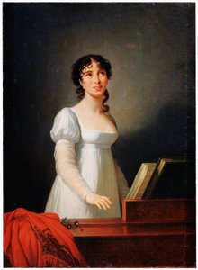 Angelica Catalani olasz énekesnő portréja, 18. század vége és 19. század eleje alkotó: Elisabeth Louise Vigee-Lebrun