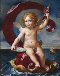 Ámor diadalmaskodik a tengeren Amorino Medici, 1661.