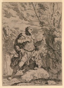 Szent Eustace alkotó: Elisabetta Sirani