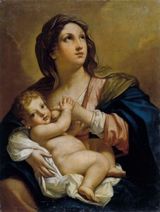Szűz Mária a gyermekkel alkotó: Elisabetta Sirani