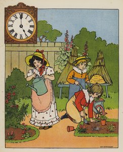 Kertészeti idő (színes litó)