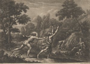 Apollo és Daphne alkotó: Elisha Kirkall