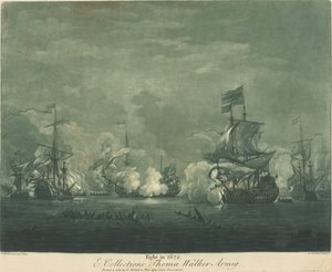 Harc 1672-ben, 1720-ban. alkotó: Elisha Kirkall