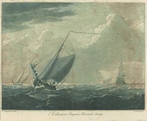 Szállítási jelenet Hugo Howard gyűjteményéből, 1720-as évek. alkotó: Elisha Kirkall