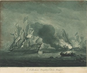 Szállítási jelenet Onuphrij Edwin gyűjteményéből, 1720-as évek. alkotó: Elisha Kirkall