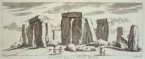 „A Stone Henge északnyugati kilátása”, 1725