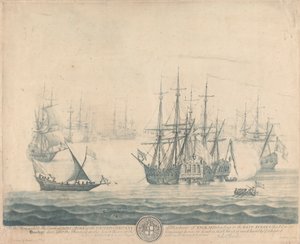 Bombay kilátása alkotó: Elisha Kirkall