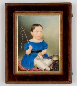 Stephen Salisbury III (1835-1905) 1838 (wc elefántcsonton) alkotó: Eliza Goodridge