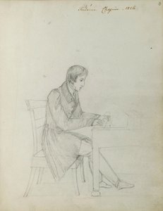Fryderyk Chopin a zongoránál alkotó: Eliza Radziwiłłówna