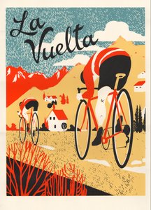 La Vuelta, 2015 (szitanyomat)