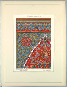 Történelmi dísz, kb. 1900 alkotó: Elizabeth A. Nedwill