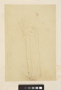 Tervek és vázlatok alkotó: Elizabeth Eleanor (1834-62) Siddal