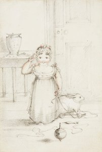 Viktória királynő gyerekként alkotó: Elizabeth Keith née Lindsay Heathcote