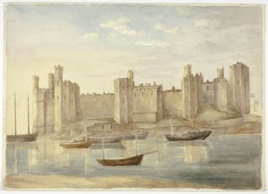 Caernarvon kastély alkotó: Elizabeth Murray