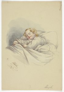 Hugh alszik alkotó: Elizabeth Murray