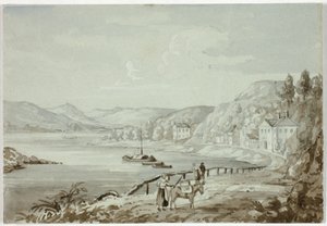A Rajnán (recto) és Anya és gyermeke (verso) alkotó: Elizabeth Murray