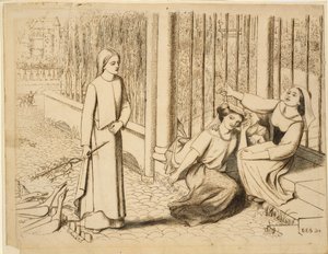 Pippa-bérletek, 1854 alkotó: Elizabeth Siddal