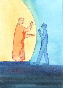 „Kegyelem állapotában” vagyunk vagy sem? Fontos, hogy elismerjük és elkerüljük a súlyos bűnt, 2002 (papíron) alkotó: Elizabeth Wang