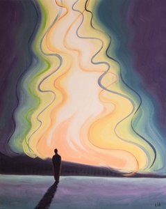 Amikor szembenézünk Isten dicsőségével, arra kaptunk meghívást, hogy megbánjuk bűneinket, 2002 (olaj a fedélzeten) alkotó: Elizabeth Wang