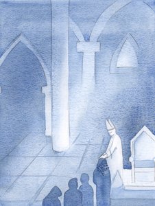 Katolikus konfirmációmkor felvettem a "Mária" nevet az Istenszülő tiszteletére, 2000 (papíron nem) alkotó: Elizabeth Wang