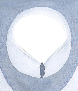 A hit, a szeretet és az áldozat apró cselekedetei révén a lélekben teret készítenek a kegyelem megújuló kiáradásához., 2001 (papíron nem) alkotó: Elizabeth Wang