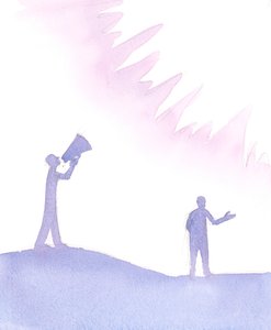 A keresztségünk és Isten bennünk lakozása által az ima ajándékát kapjuk, 2004 (papíron) alkotó: Elizabeth Wang