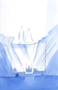 Krisztus és az Ő Szent Anyja nagyon közel állnak mindannyiunkhoz a novéna és az áldás idején - hogy vigasztaljon minket és meghallja imáinkat, 2002 (papíron) alkotó: Elizabeth Wang