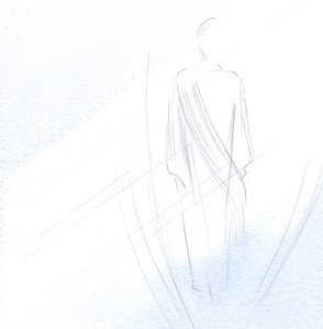 Krisztus nem áhít minket túlságosan a közösségben, hanem csendesen elfogadja szívünk hódolatát; ő az igazi társunk., 2001 (papíron nem) alkotó: Elizabeth Wang