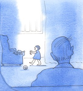 Isten, az Atya elrejti bennünk való örömét, nehogy megrémítsen minket örömének és ragaszkodásának intenzitása, 2003 (papíron) alkotó: Elizabeth Wang