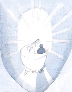 Körbejárta a lelkemet, látva, ahogy hosszas munka és ereje elsodorja, majd vigasztaló köpenyét vetette körém, 2000 (papíron nem) alkotó: Elizabeth Wang