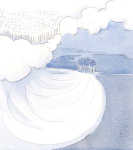 Láttam a lelket „tágulni”, a szívet a helyi és személyes gondok fölé emelni, hogy sok más embert is átöleljen., 2001 (papíron nem) alkotó: Elizabeth Wang