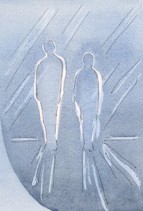 Láttam őket most megtisztulva, most már valóban szentek a dicsőségben., 2000 (w/c papíron) alkotó: Elizabeth Wang