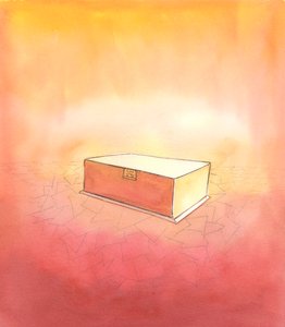 Ha visszariadunk az áldozattól, el kell gondolkodnunk azon az igazságon, hogy mindent, amit a földön értékesnek tartunk, a halálkor feladunk, 2003 (papíron nem) alkotó: Elizabeth Wang