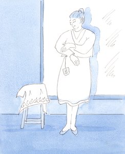 Jó, hogy gyönyörködünk a szép dolgokban, és hála Istennek értük, 2004 (papíron) alkotó: Elizabeth Wang