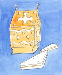 Azok az emberek, akik a katolikus templomot pusztán világi zenei hangversenyteremnek, vagy világi összejövetelek találkozóhelyeként használják (néha még az Oltáriszentséget is eltávolítják a tabernákulumból), olyanok, mint az emberek. alkotó: Elizabeth Wang