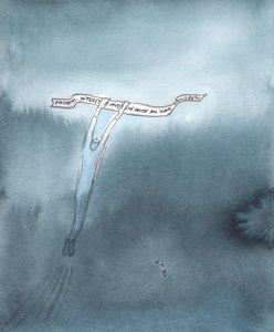 A lelkeket erőteljesen segítik a Krisztussal és Krisztus által a szentmisén elmondott imák. Mintha a rászoruló lelkeket az Egyház imája „hordozná”, távol a veszélytől és a nyomorúságtól, 2003 (papíron alkotó: Elizabeth Wang