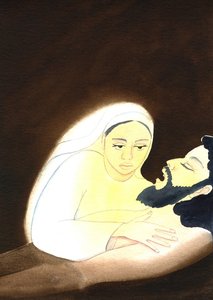 The Pieta, 2001 (papír nélkül) alkotó: Elizabeth Wang