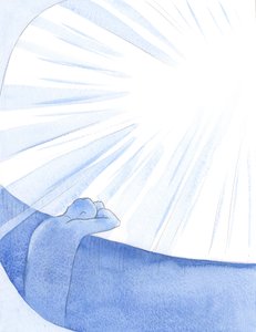 A Purgatórium lelkei pillanatnyilag távol tartják magukat Istentől szégyenük és bánatuk miatt, 2001 (papíron nélkül) alkotó: Elizabeth Wang