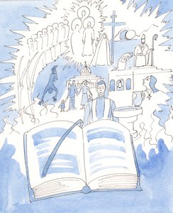 A teljes katolikus hitet a Misekönyv tartalmazza, és a 2003-as liturgiában ünneplik (papíron) alkotó: Elizabeth Wang