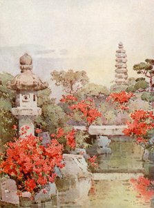 Azálea, Kyoto (színes litó) alkotó: Ella Du Cane