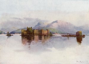 Cannero, Lago Maggiore (színes litó) alkotó: Ella Du Cane