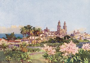 Las Palmas (színes litó) alkotó: Ella Du Cane