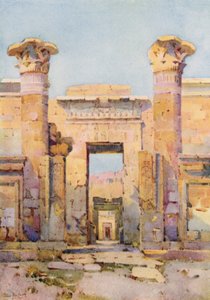 Medinet-Habu (fekete litó) alkotó: Ella Du Cane