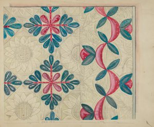 Patchwork paplan alkotó: Ella Josephine Sterling