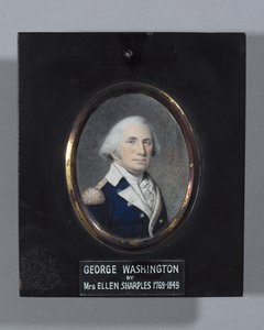 George Washington, valószínűleg 1803 (akvarell elefántcsonton)