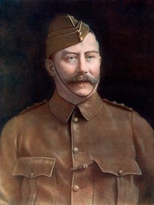 Lord Chesham dandártábornok, Imperial Yeomanry, Dél-Afrika, 1900. alkotó: Elliott and Fry