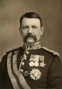 "Sir Charles Warren vezérőrnagy, G.C.M.G.", 1900. alkotó: Elliott and Fry