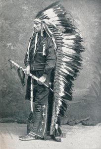 Észak-amerikai indián, 1912 alkotó: Elliott and Fry